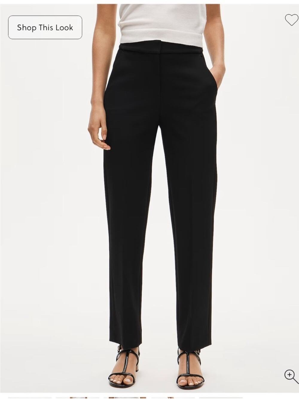 J.Crew Kate straight-leg pant in four-season stretch